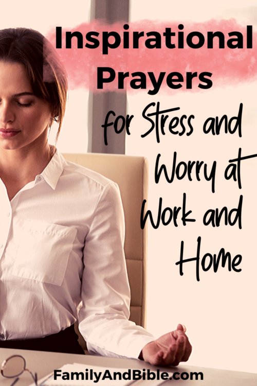 Inspirational Prayers for Stress and Worry